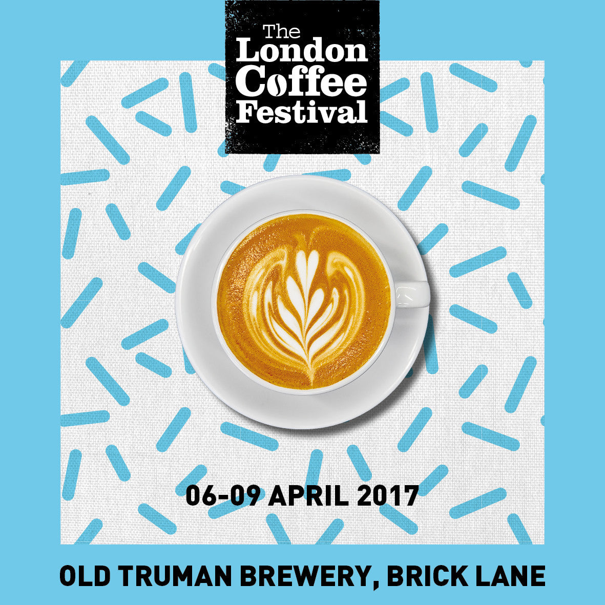 Visit us at the London Coffee Festival between 6 and 9 April